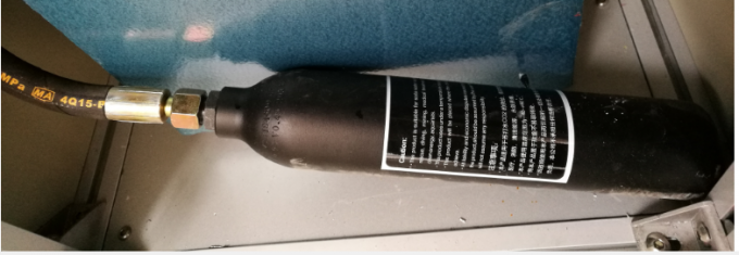 Materiale ceramico Fuchsine di IEC60335-1 20MPa 450ml ed apparecchiatura della prova di pressione dell'alcool denaturato 0