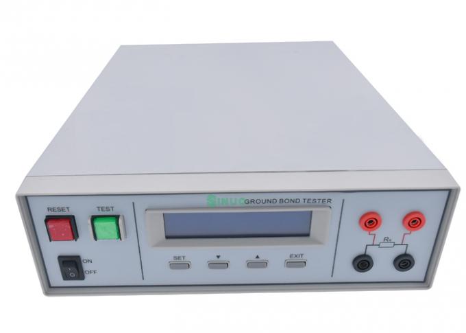 L'attrezzatura di prova a terra elettronica della resistenza IEC60335-1 fonde il mΩ 5-600 2