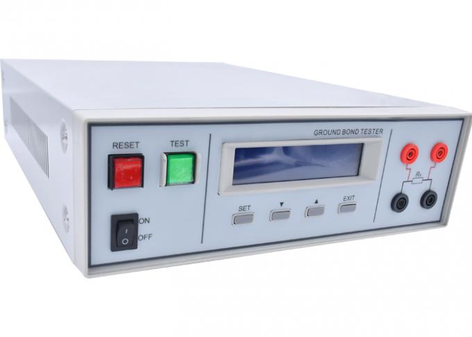 L'attrezzatura di prova a terra elettronica della resistenza IEC60335-1 fonde il mΩ 5-600 3