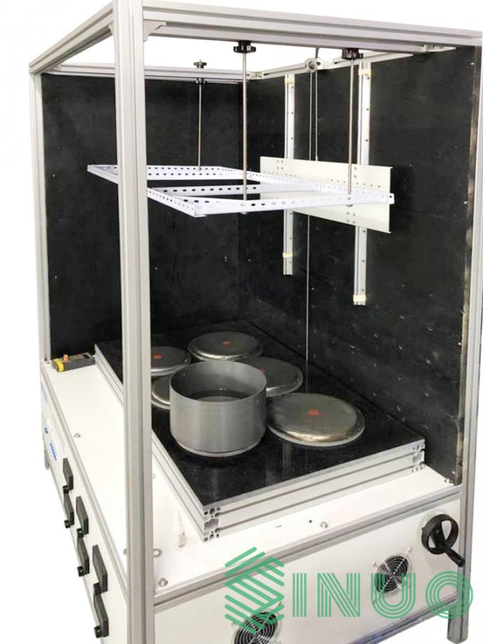 Cappe da cucina IEC60335-2-21 che riscaldano l'attrezzatura di test di performance 0