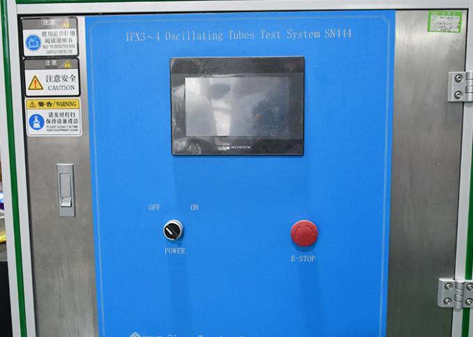 IEC d'oscillazione impermeabile 60529-2013 dell'apparecchiatura di collaudo della pioggia della metropolitana IPX3/4 1