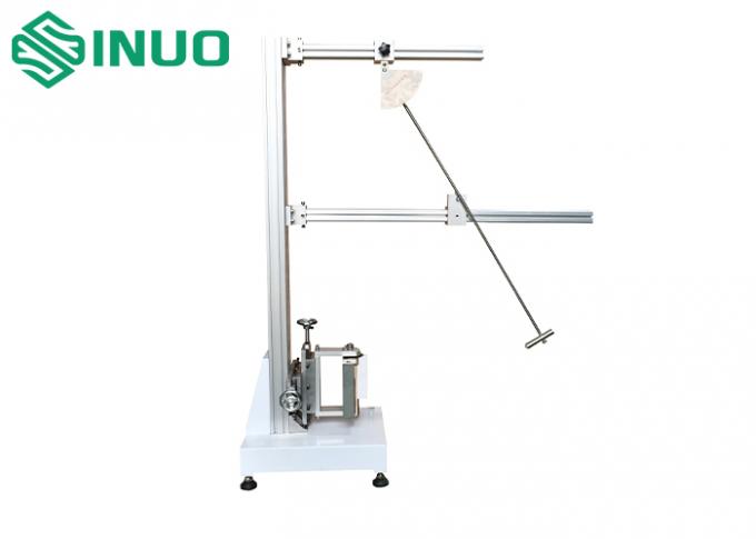 Dispositivo della prova di urto del pendolo di energia bassa di verticale di IEC 60068-2 per le spine e gli incavi 0