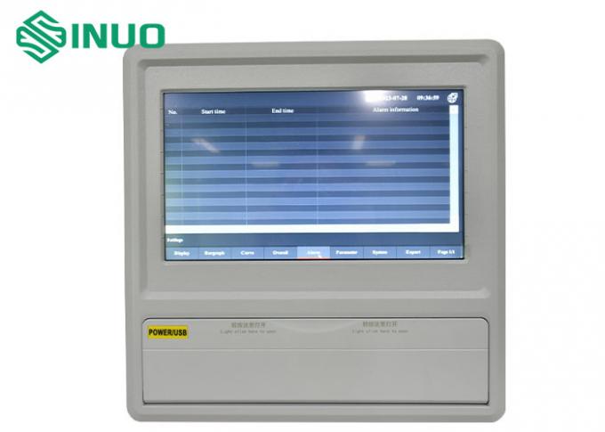 Schermo LCD dei canali del registratore automatico di dati di IEC 60335-1 100 per la misura ed il registratore di temperatura 0