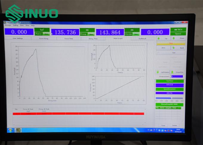 IEC60947-1 macchina di prova della resistenza alla trazione con campo di prova 50KN adotta il controllo informatico 0
