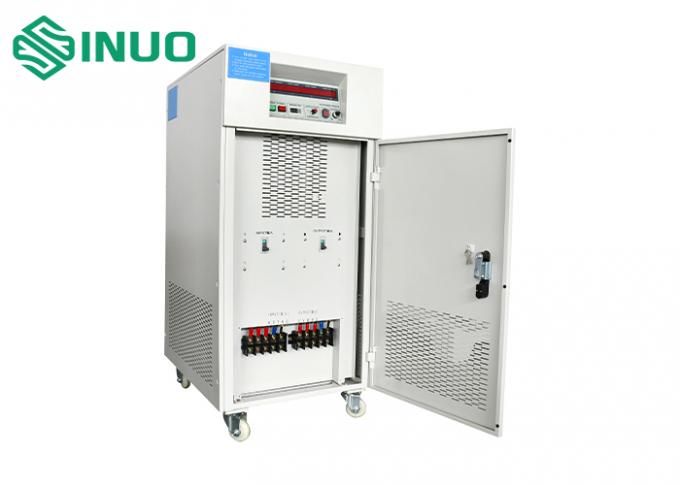 IEC 60950-1 Fornitura di corrente a frequenza variabile 50KVA per la regolazione della frequenza e della tensione 0