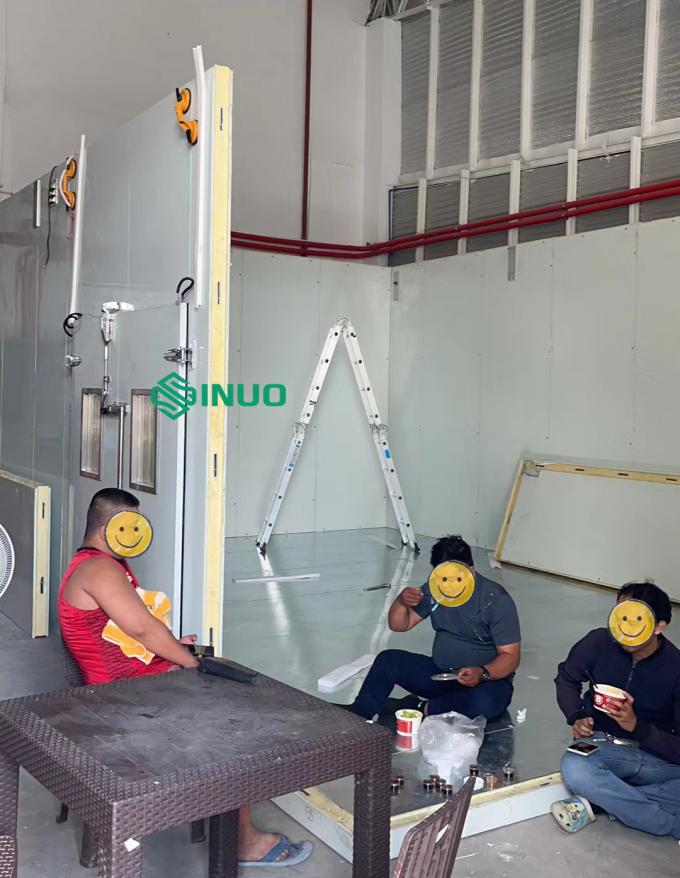 ultimo caso aziendale circa Il sistema di prova dell'efficienza energetica del ventilatore senza lame è stato completato nelle Filippine  0