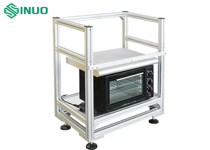 IEC 60335-2-25 Figura 102 Gabinetto di prova con imbuto per la prova del forno a microonde 2