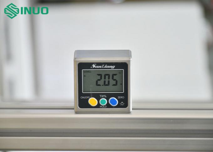 IEC 60335-2-25 Figura 102 Gabinetto di prova con imbuto per la prova del forno a microonde 3