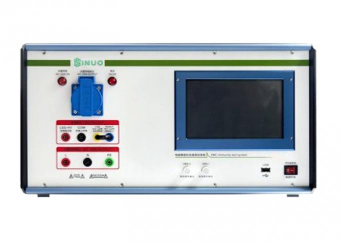 Attrezzatura di prova di IEC 61000-4-12 contabilità elettromagnetica che suona la prova oscillatoria di immunità delle onde del generatore di Wave 0