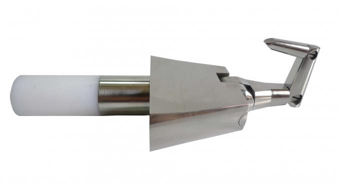Figura sonda unita di IEC 62368-1 della prova di acciaio inossidabile di V.1 con la maniglia di nylon 0