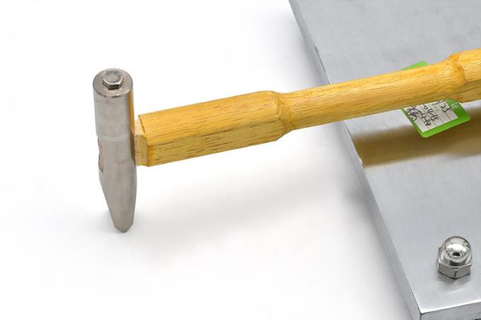 YDT757 ha galvanizzato il dispositivo ricoprente della prova del martello di adesione con la maniglia della quercia 0