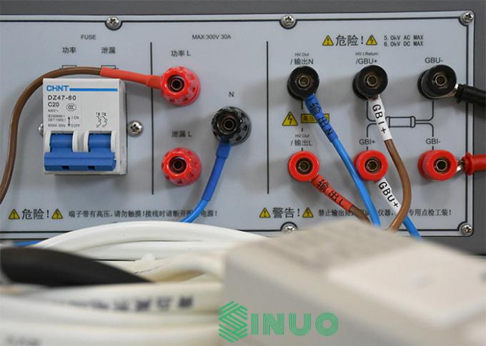 Tester elettrico di sicurezza di 5.4.5.2 di clausola di IEC 62368-1 1