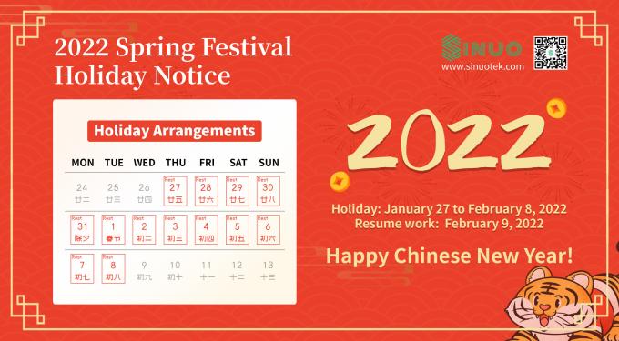 ultime notizie sull'azienda Disposizioni di festa del nuovo anno cinese  0