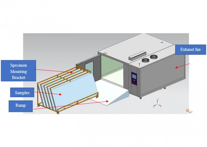 Camere di prova di calore a umidità costante per la prova del pannello solare IEC60068-2 3