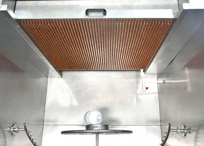 Gocciolamento verticale IPX1/2/3/4 ed IEC d'oscillazione 60529 del sistema di prova della pioggia della metropolitana 1000L 1