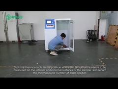 Dispositivo del banco di prova di vita del termostato di IEC 60598-1 per controllo dello SpA di misura di temperatura