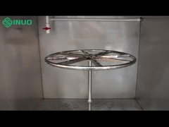 IEC 60529 2013 camera di prova impermeabile di IPX1 IPX2 con il regolatore LCD del bordo del gocciolamento