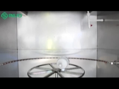 Camera di prova verticale di protezione dell'ingresso del gocciolamento dell'acqua di IEC60598-1 IPX1~4 e dell'acqua dello spruzzo