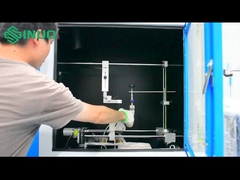 IEC 60335-1 Apparecchio di prova della fiamma dell'ago per la prova dell'inflamabilità e della resistenza al fuoco dei materiali