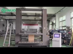 6-100KN Box Compression Tester Per Cartone Imballaggio Prova di resistenza alla compressione