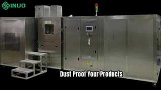 Camera per test con sabbia e polvere MIL STD 810G