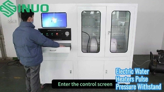 Macchina per prove di resistenza alla pressione degli impulsi degli scaldacqua elettrici