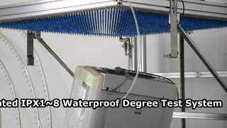 Integrated IPX1~8 Waterproof Degree Test System 