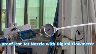 Set ugelli a getto IPX5 con flussometro digitale SN447B