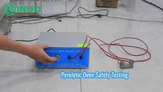 Piccola scintilla, serio test di sicurezza! ⚡ Test del forno pirolitico IEC 60335-2-6